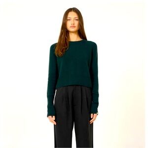 One Grey Day - Cashmere Sweater XS Everglade